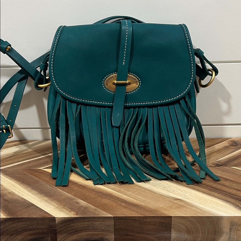 Dooney & Bourke Fringe Leather Crossbody Bag